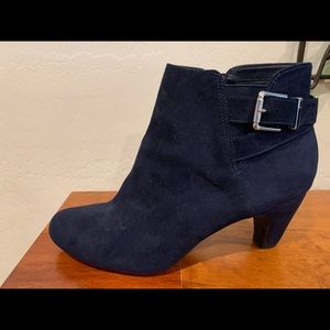 Sam & Libby Blue ankle boots Size:9